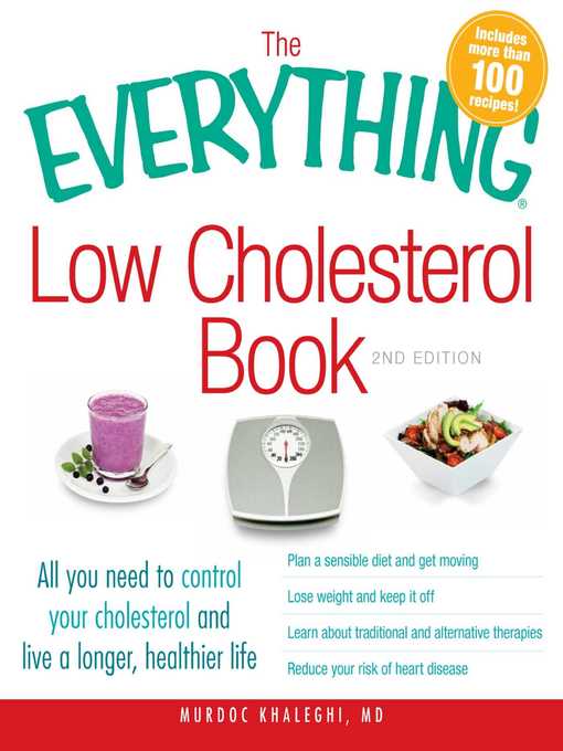 Title details for The Everything Low Cholesterol Book by Murdoc Khaleghi - Available
